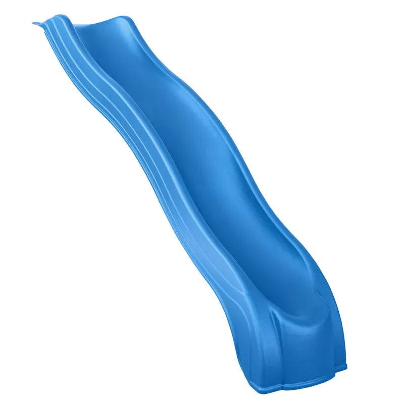 Swing-N-Slide 4 Foot Apex Wave Slide with Lifetime Warranty, Blue