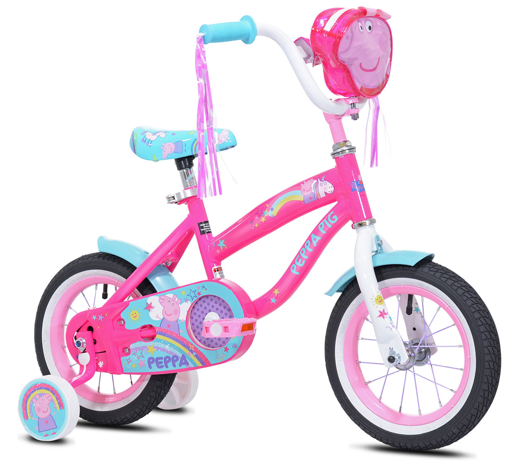 Bicycles Peppa Pig 12 Girl's Child Bicycle. Pink/Blue
