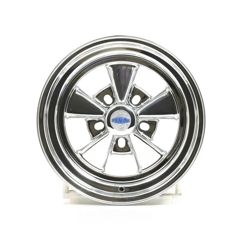 Cragar 08/61 S/S Super Sport Chrome Wheels  15 6.5  5 4.5  Model 1526330402B