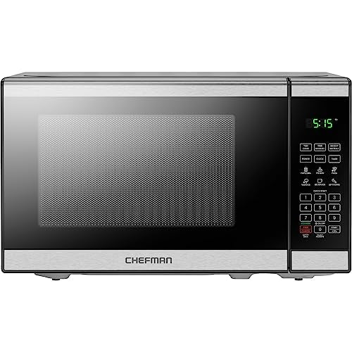 Chefman Countertop Microwave Stainless Essentials