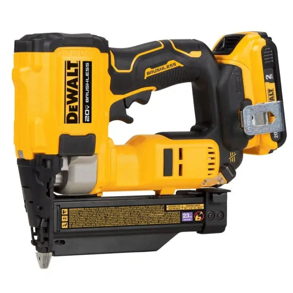 DEWALT 20V MAX ATOMIC 23-Gauge Pin Nailer Kit  Brushless Motor, 5/8鈥斥€?-1/2 Fastener Range (2026 Model)