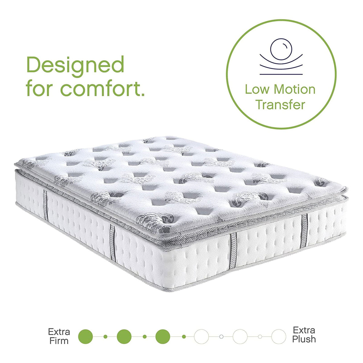 12 inch Hybrid Cool Gel Memory Foam and Innerspring Mattress