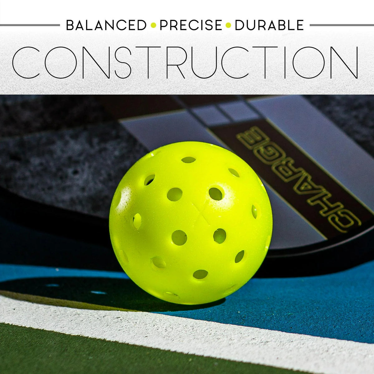 Franklin Sports Outdoor Pickleballs X40 Optic Yellow Balls 100 Pack