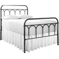 Ruffled Bed Skirt with Split Corners-Dust Ruffle - 21" Drop 100% Microfiber Soft,Sheen & Luxurious Look - Bed Skirts (White -Full)