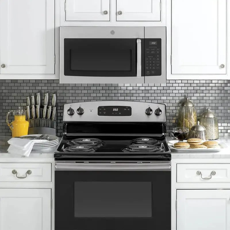 Stainless Steel Microwave Shield – Protective Cover for Countertop Microwaves to Reduce Splatters and Heat Damage