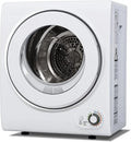 Compact 850W Wall-Mountable Clothes Dryer  1.5 cu. ft., ETL Certified, Quiet Operation