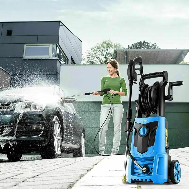 Suyncll 3000 PSI Electric Pressure Washer – 2.4 GPM High-Performance Cleaning System