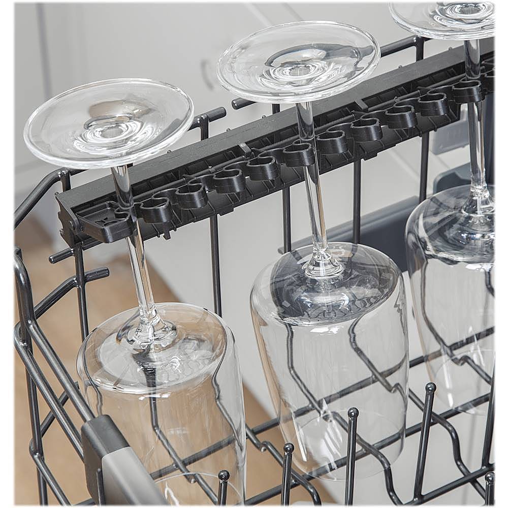 Café - 24" Top Control Tall Tub Built-In Dishwasher with Stainless Steel Tub - Stainless steel