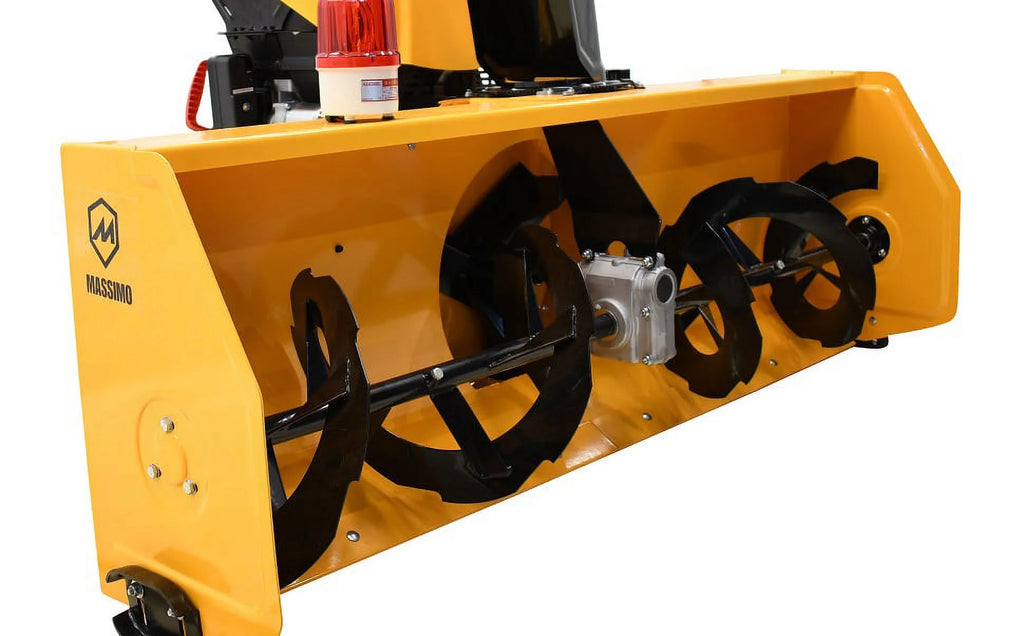 Massimo 60" Snow Blower 2 - Stage - 13HP 420cc Gas Powered UTV/ATV Attachment for Heavy Duty Snow Removal