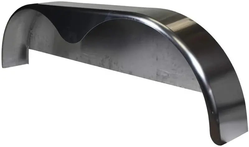 Steel Tandem-Axle Trailer Fender – 72″ x 10-3/4″, Welded Back Plate Included