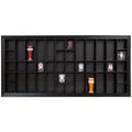 Gallery Solutions 35x16 Shot Glass Display Case . 44 Openings