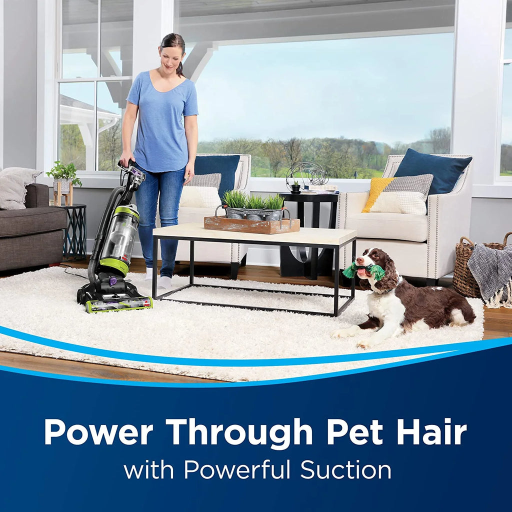 BISSELL 2252 CleanView Swivel Upright Bagless Vacuum with Swivel Steering . Powerful Pet Hair Pick Up . Specialized Pet Tools . Large Capacity Dirt Tank . Easy Empty