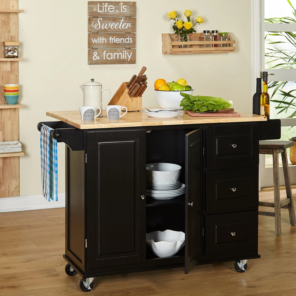 Thatcher Kitchen Cart, Grey