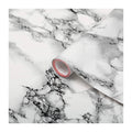 d-c-fix 26 in. x 78 in. Marble White Self Adhesive Vinyl Film for Countertops, Cabinets and Other Furniture Items
