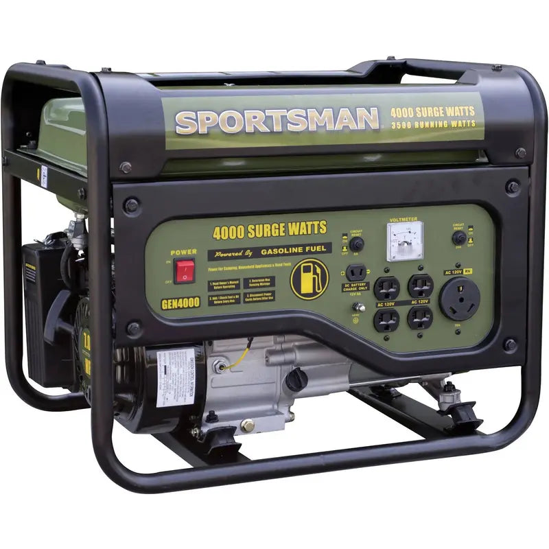 Sportsman GEN4000MS Gas-Powered Portable Generator – 4000-Watt Inverter Model