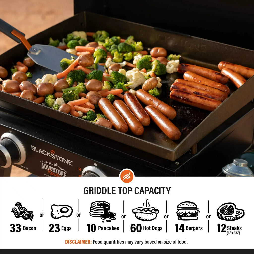 Blackstone 1891 Adventure Ready 22" Griddle with Stand and Adapter Hose