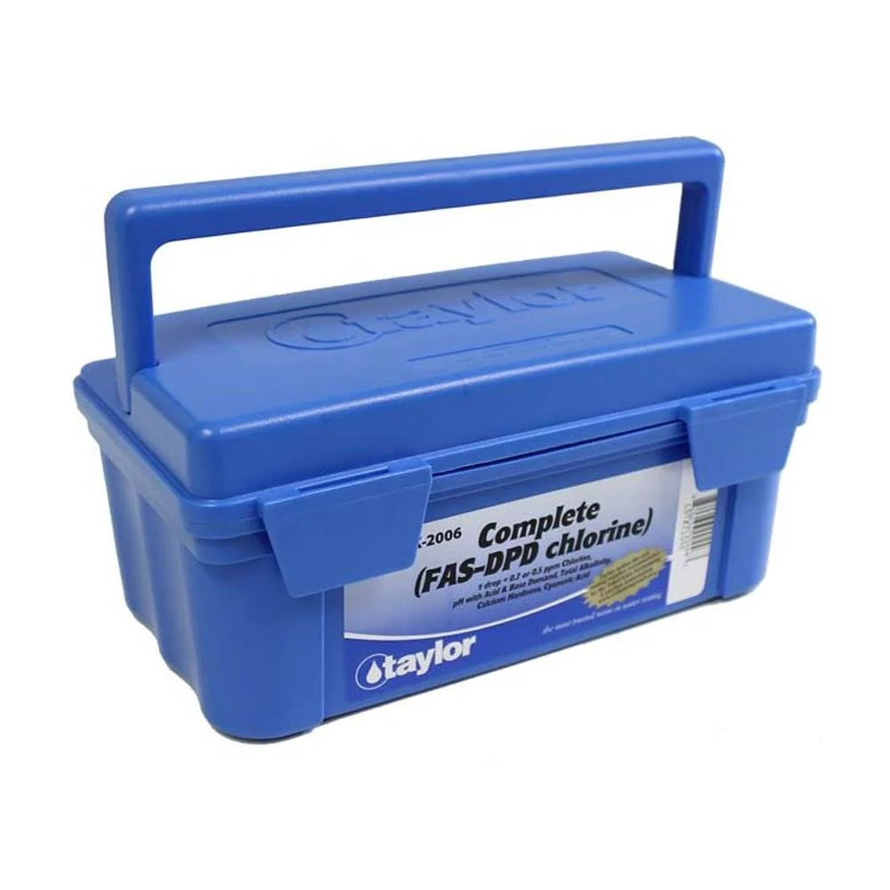 Bestway 24ft x 12ft x 52in Rectangular Frame Family Swimming Pool & Test Kit