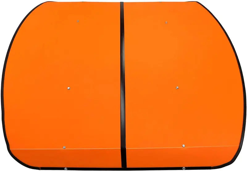 Universal Orange Tractor Canopy – ROPS-Compatible Sun Shade for 48″ × 52″ Frames
