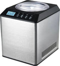 Upright Automatic Ice Cream Maker | Built-In Compressor for No-Ice Cream Churning | Batch Freezer for Homemade Treats