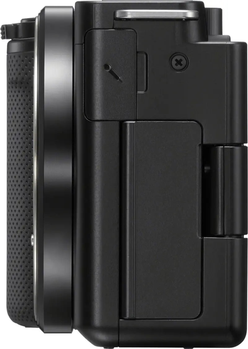 Sony Alpha ZV-E10 Mirrorless Vlog Camera, Body Only, Black