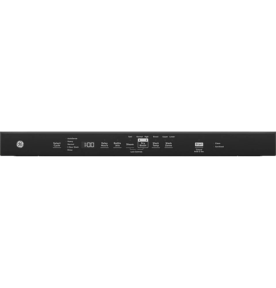 GE - Top Control Built-In Dishwasher with 3rd Rack, Dry Boost, 50 dBa - Slate