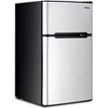 Costway Refrigerator Small Freezer Cooler Fridge Compact 3.2 Cu Ft. Unit
