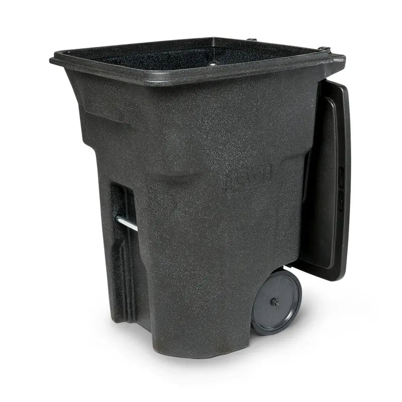 Toter 96-Gallon Heavy-Duty Trash Can – Smooth-Rolling Wheels, Secure Lid, Residential & Commercial Use