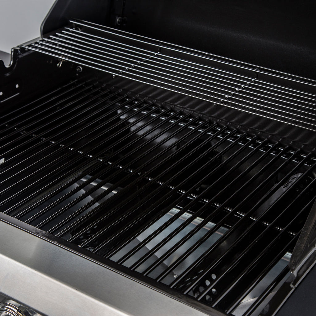 Glo 3 Burner Red Propane Gas Grill