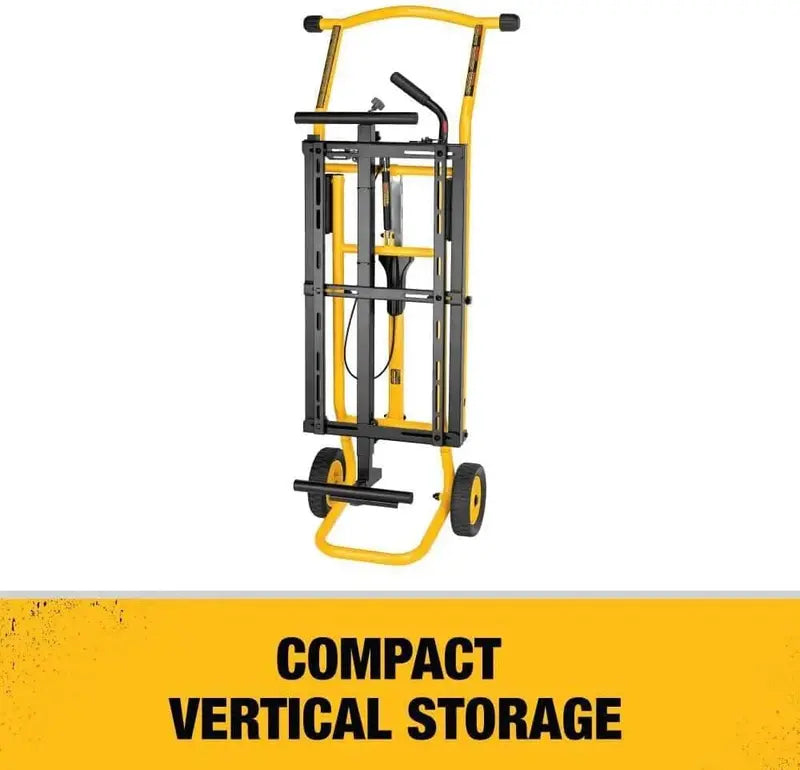 DEWALT DWX726 Miter Saw Stand  Mobile, Adjustable, and Foldable Design