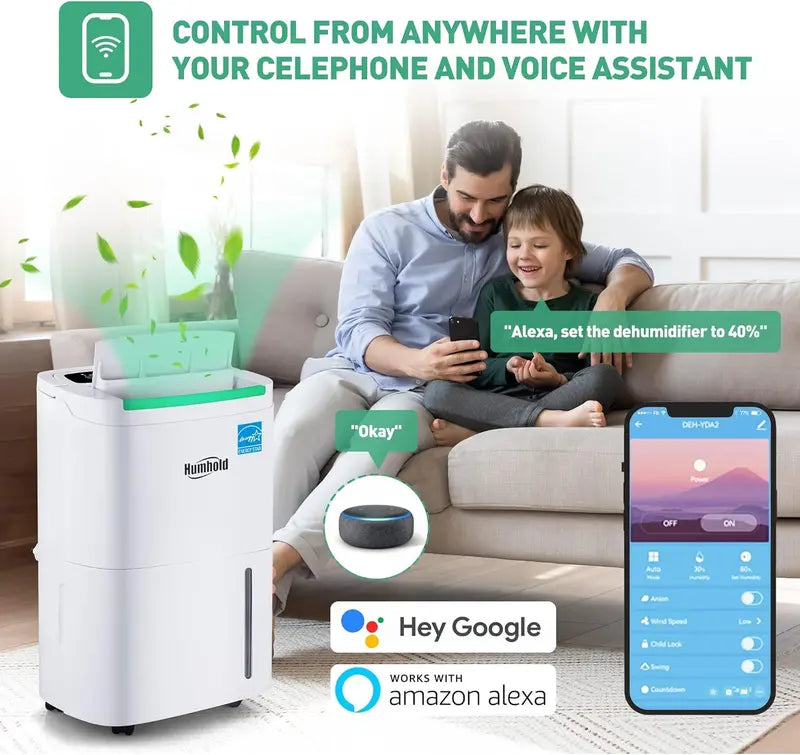 Compact 3-in-1 Portable Air Conditioner with Remote: Cooling, Fan & Dehumidifying for Spaces up to 700 Sq. Ft.