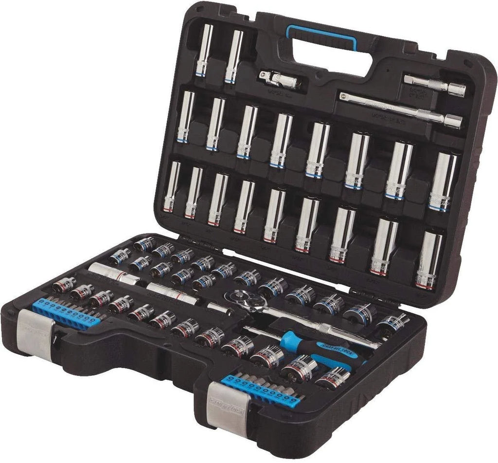 Channellock Standard/Metric 3/8" Drive 6-Point Combination Socket Set (76-Piece)