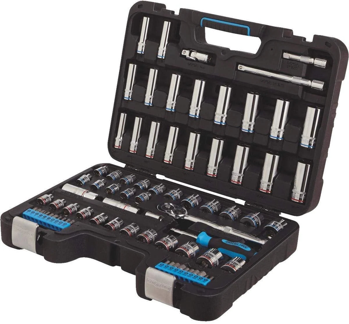 Channellock Standard/Metric 3/8" Drive 6-Point Combination Socket Set (76-Piece)