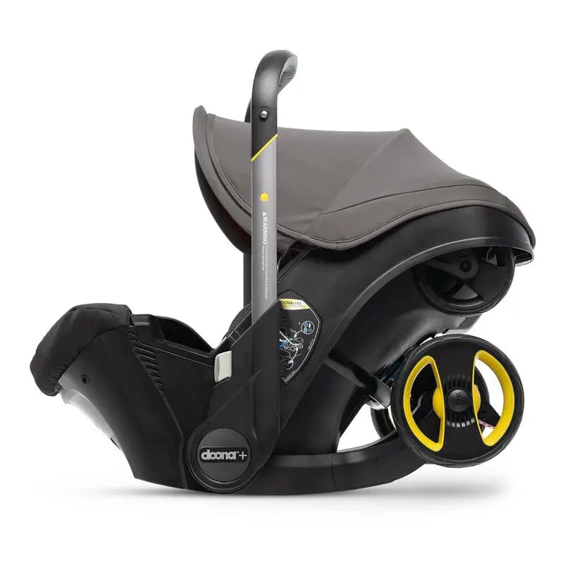 Doona Infant Car Seat and Stroller Combo  Grey Hound Color, All-in-One Mobility System