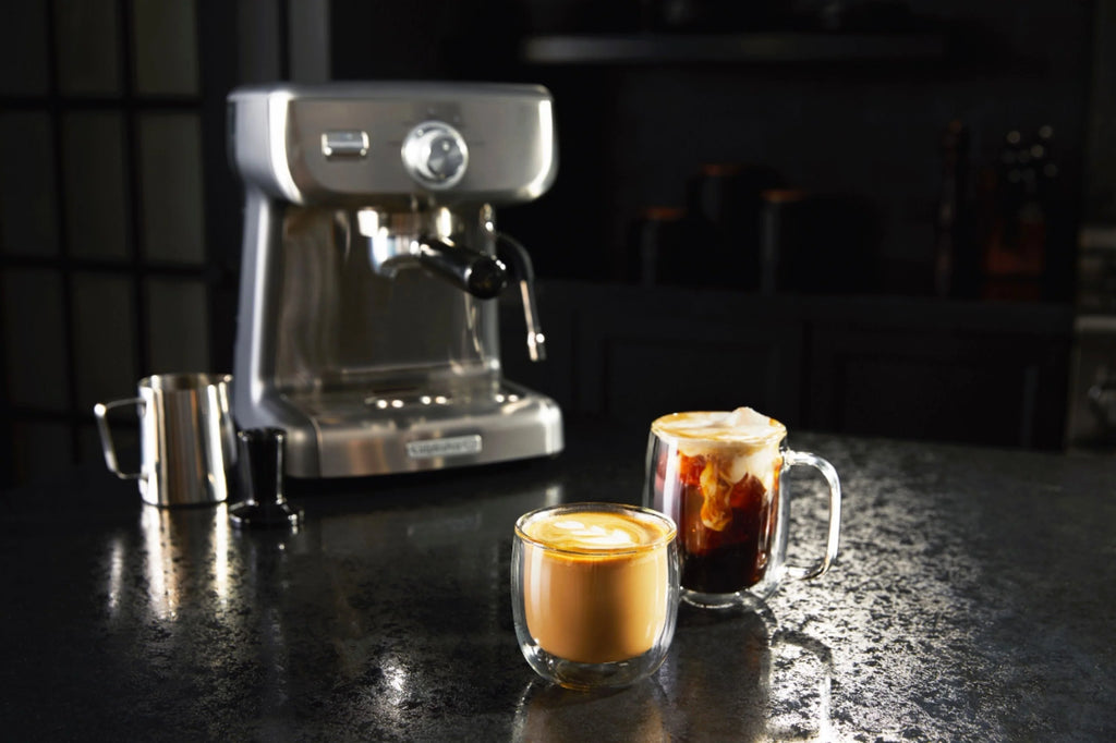 Calphalon 2090382 - Temp IQ Espresso Machine With Steam Wand - Stainless Steel