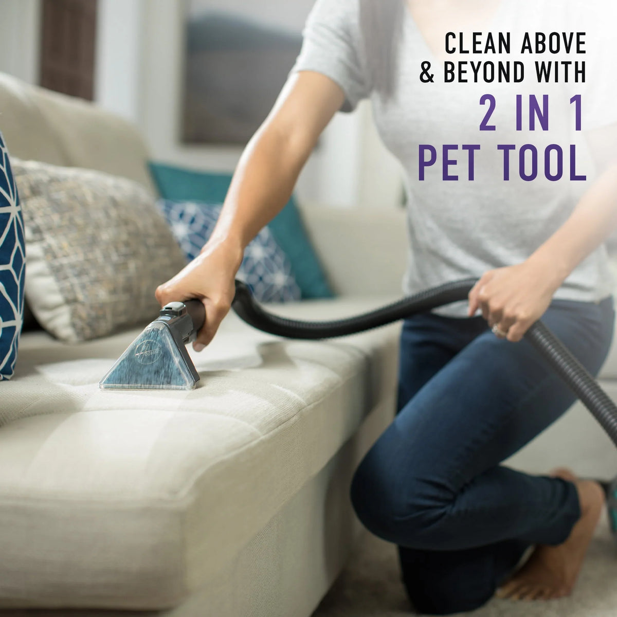 Hoover SmartWash Pet Complete Automatic Carpet Cleaner Machine . FH53010