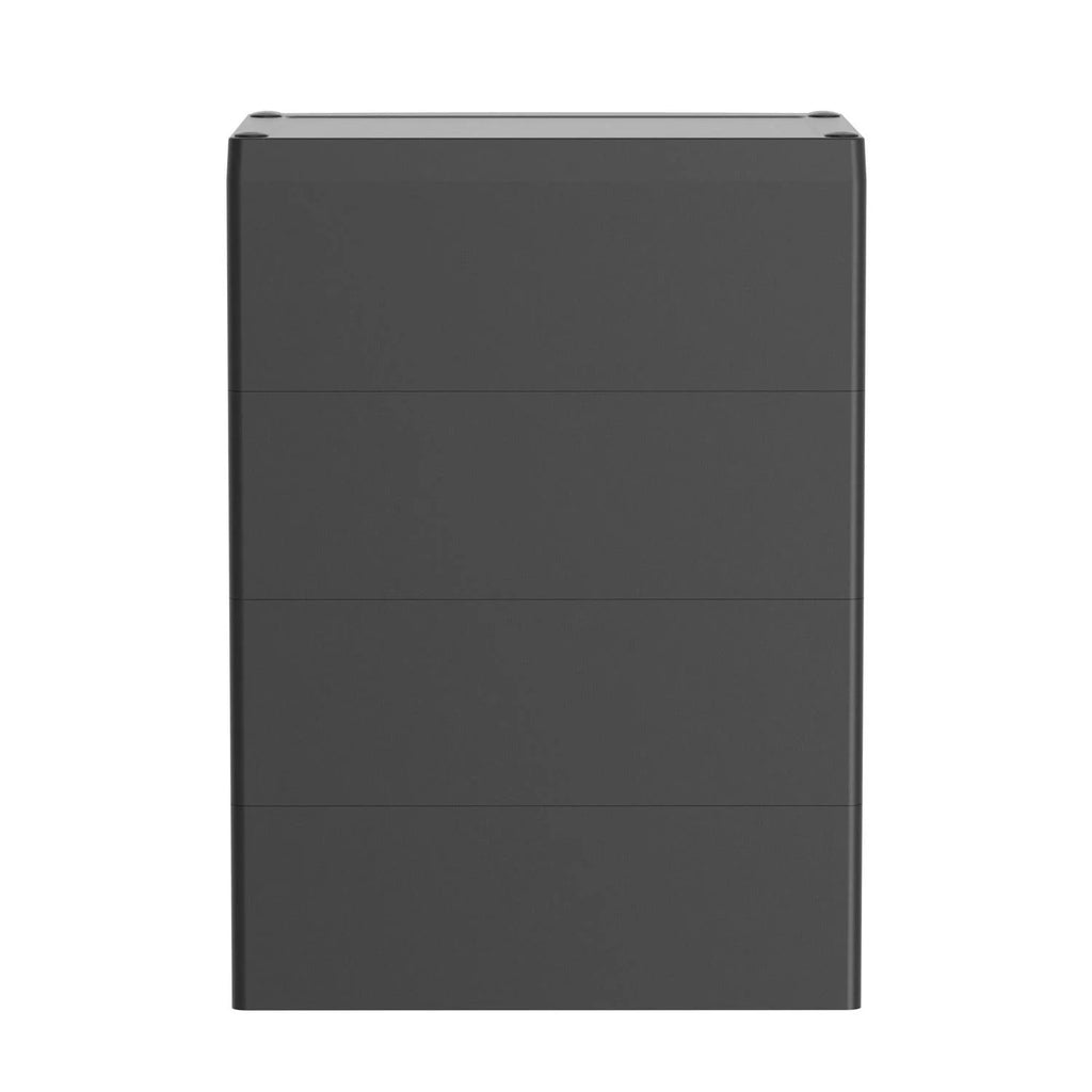 Hyper Tough 4 Drawer Plastic Garage Storage Cabinet 18.7 D x 25.39 W x 35.31 H . Black