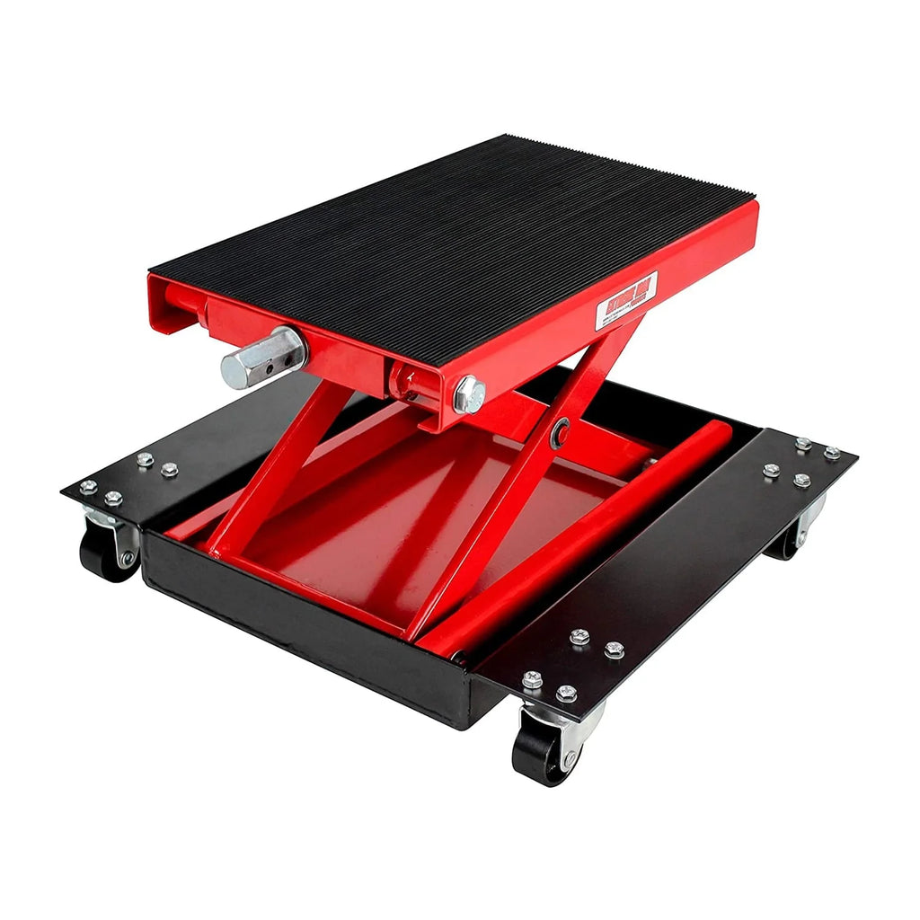Extreme Max 5001.5059 Wide 1100 Pound Motorcycle Scissor Platform Lift Jack