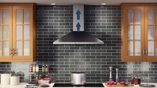 GE - 30" Convertible Range Hood - Slate