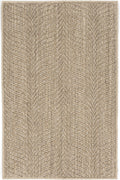 Dash & Albert Wave Natural Sisal Woven Rug 3ft x 5ft