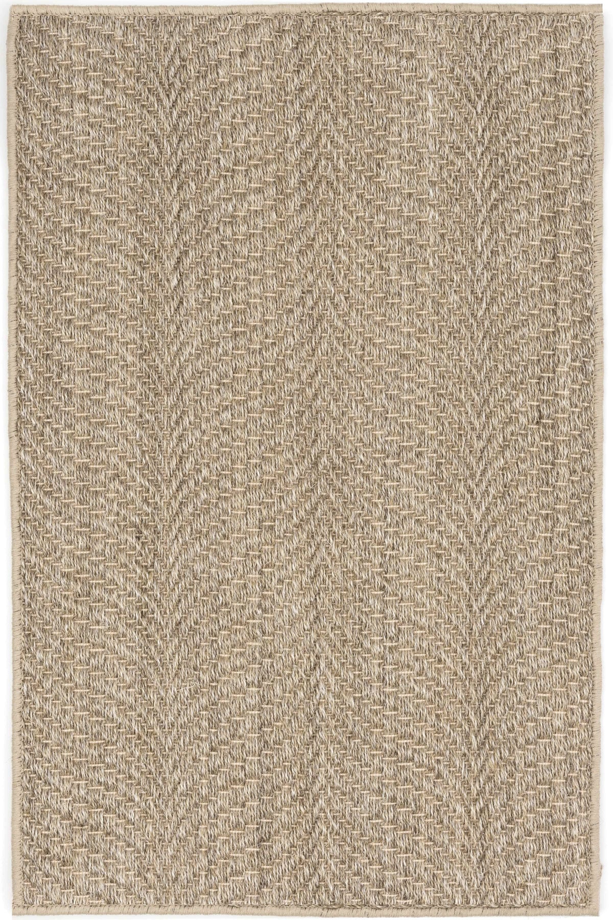 Dash & Albert Wave Natural Sisal Woven Rug 3ft x 5ft
