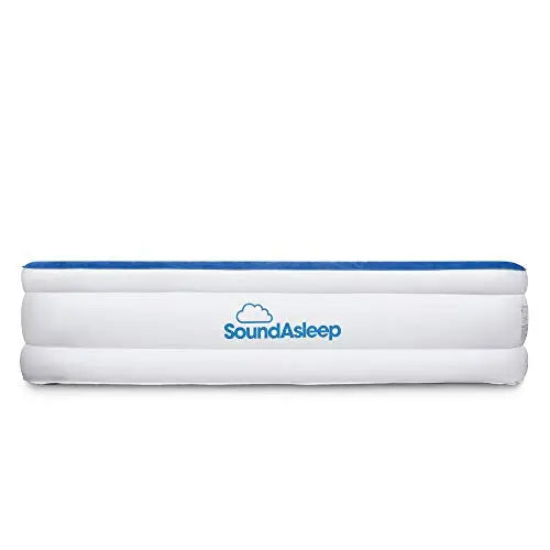 SoundAsleep Dream Series Luxury Air Mattress with ComfortCoil Technology   Built-in Pump