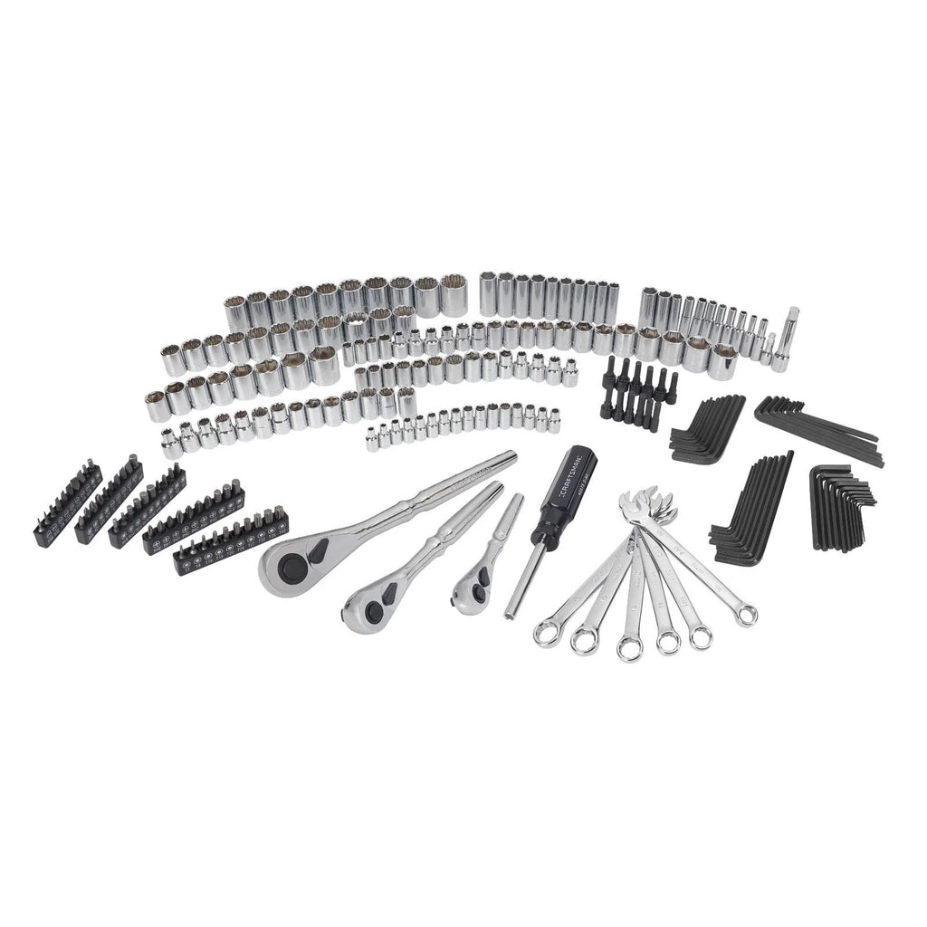 Craftsman Mechanics Set Metric Ratchet Socket Tool 230 Piece 70190