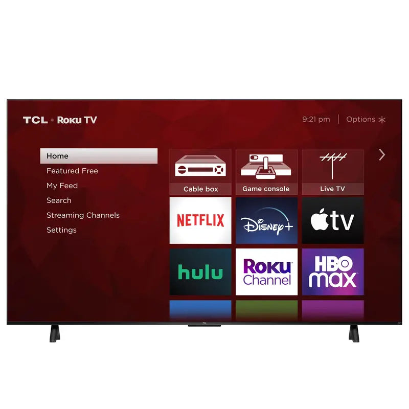 TCL 75″ 4-Series 4K UHD HDR Smart TV with Roku, Voice Control & AirPlay