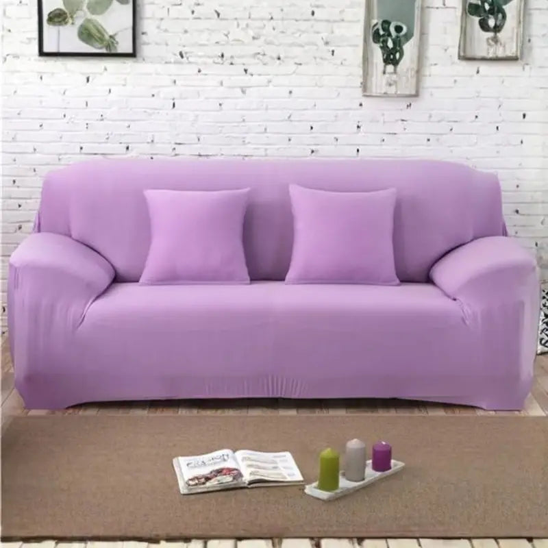 Universal Stretch-Fit Sofa Cover – Non-Slip Fabric Protector for All Upholstery Types