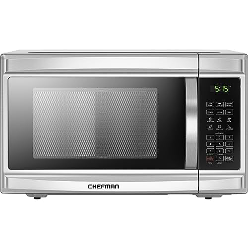 Chefman Countertop Microwave Stainless Essentials