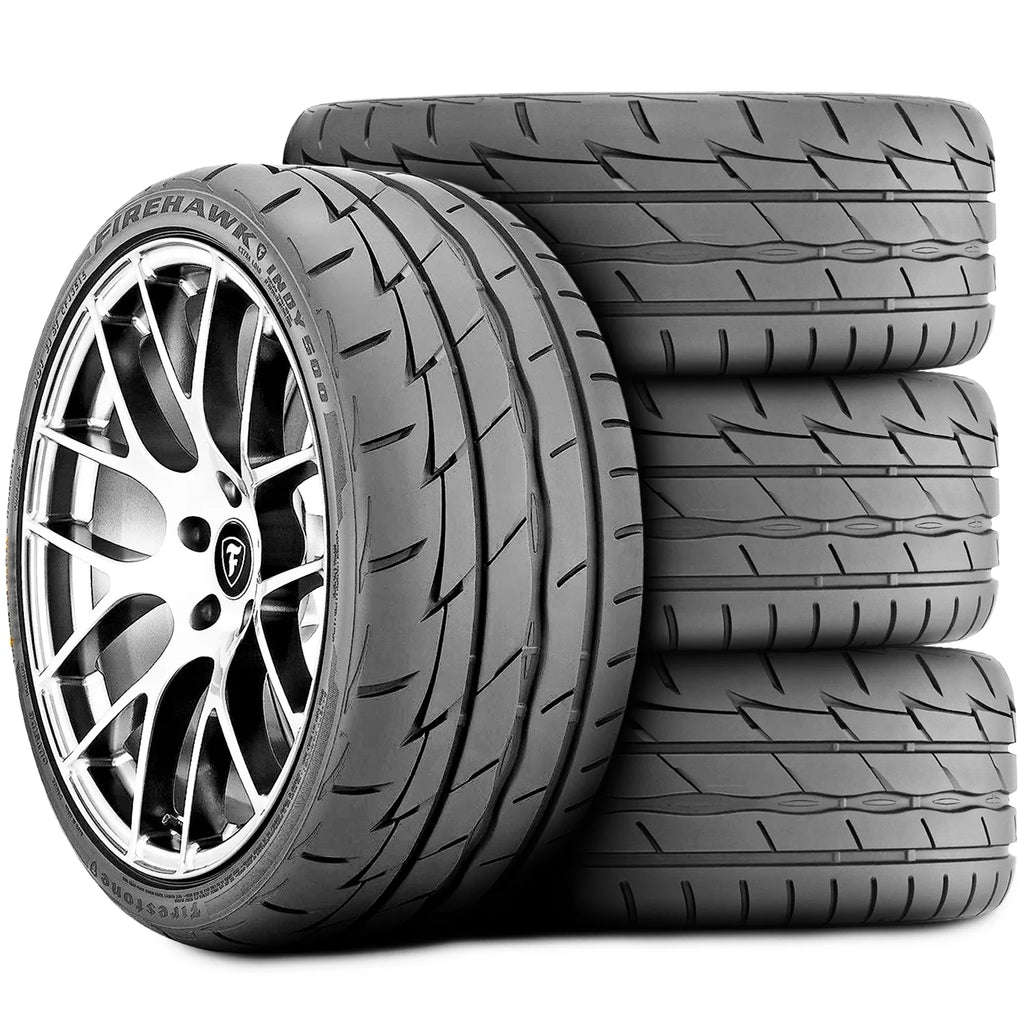 Pair of 2 (TWO) Firestone Firehawk Indy 500 225/55R17 97W High Performance Tires