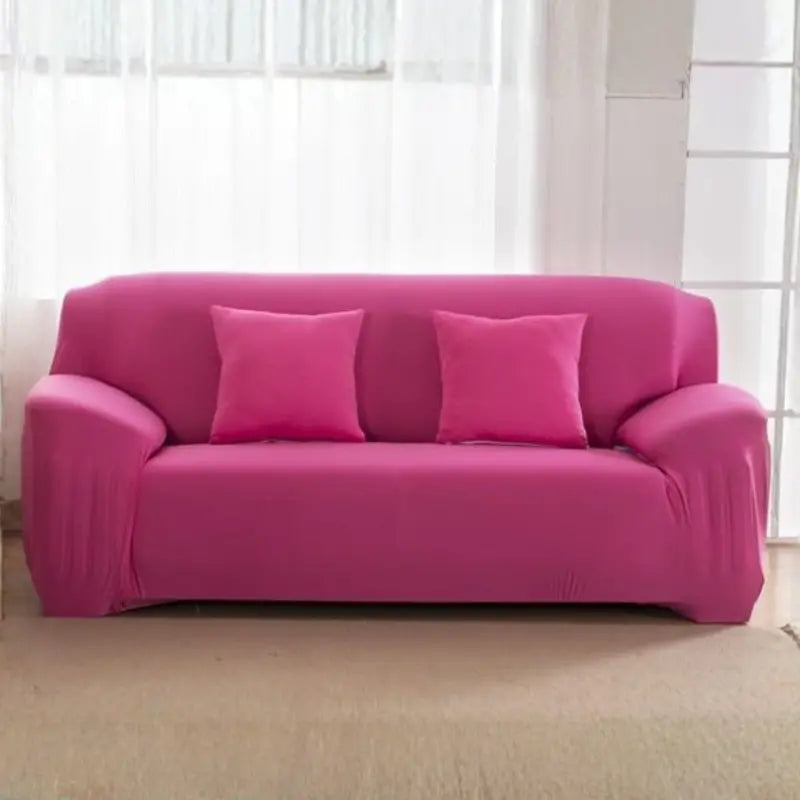 Universal Stretch-Fit Sofa Cover – Non-Slip Fabric Protector for All Upholstery Types