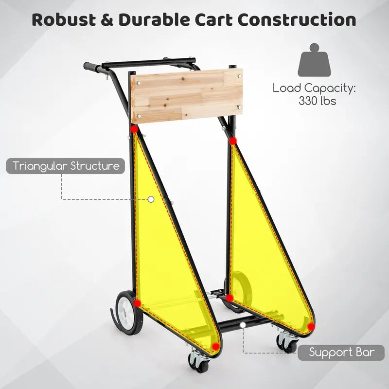 Sturdy Outboard Motor Stand for Secure Storage, Maintenance & Boat Engine Support
