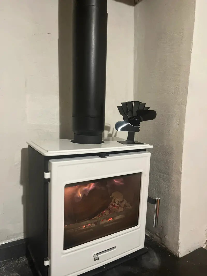The Tortoise Heat-Powered Stove Fan – Silent, Eco-Friendly Air Circulator for Wood or Gas Stoves