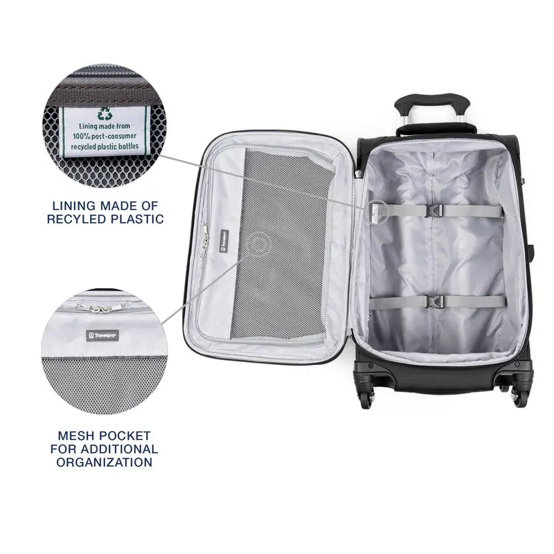 Travelpro Maxlite 5 Carry-On Luggage – Lightweight Expandable Softside Suitcase